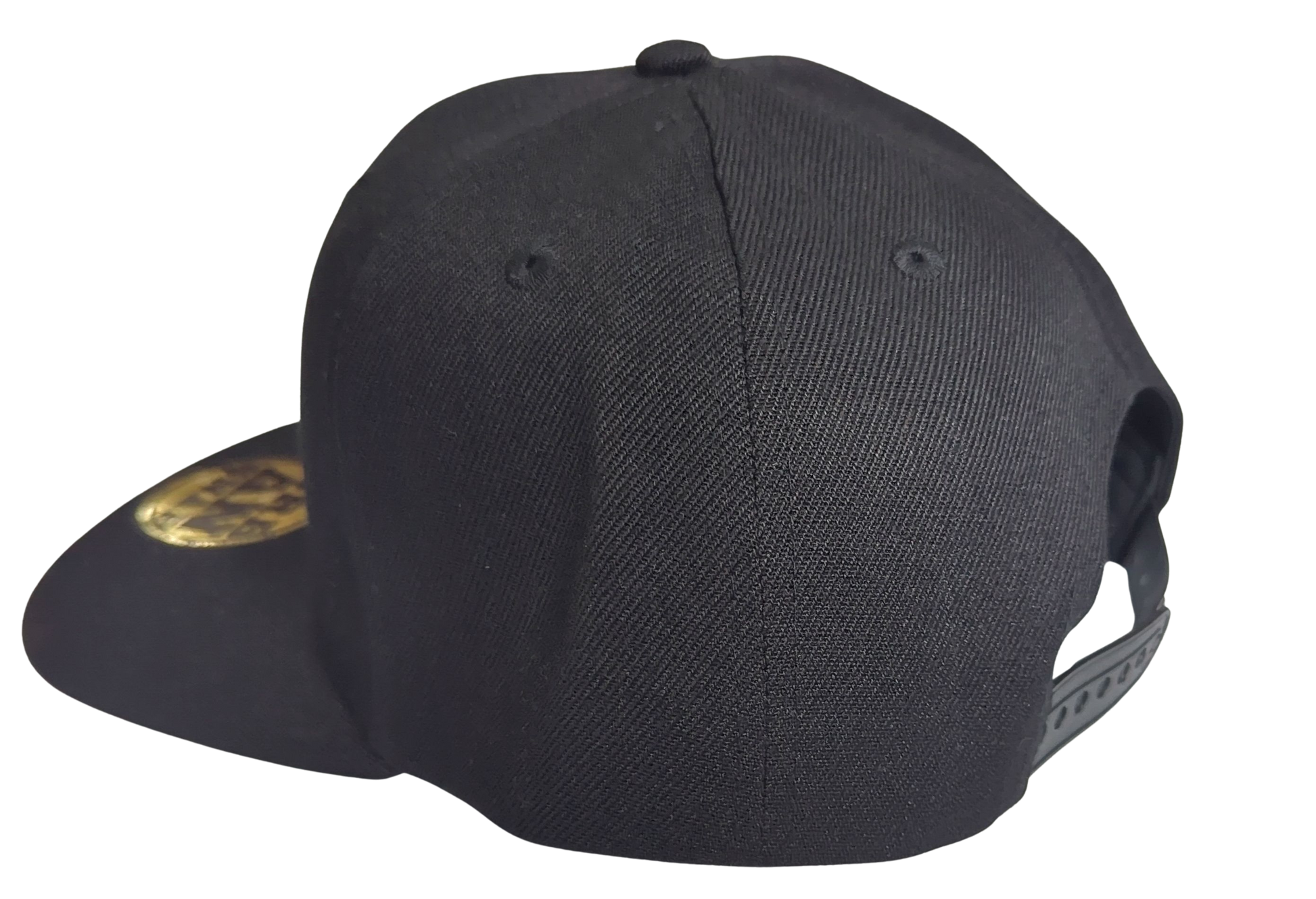 Shed Nine Black Snap Back SN Cap (Bold Logo) - Shed Nine