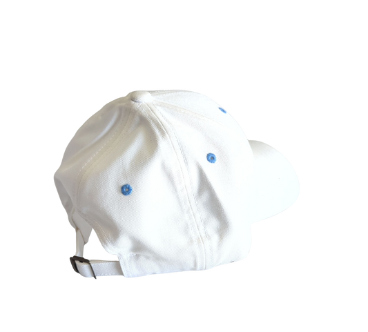Shed Nine White/Blue Buckle Cap (Lighting Logo) - Shed Nine
