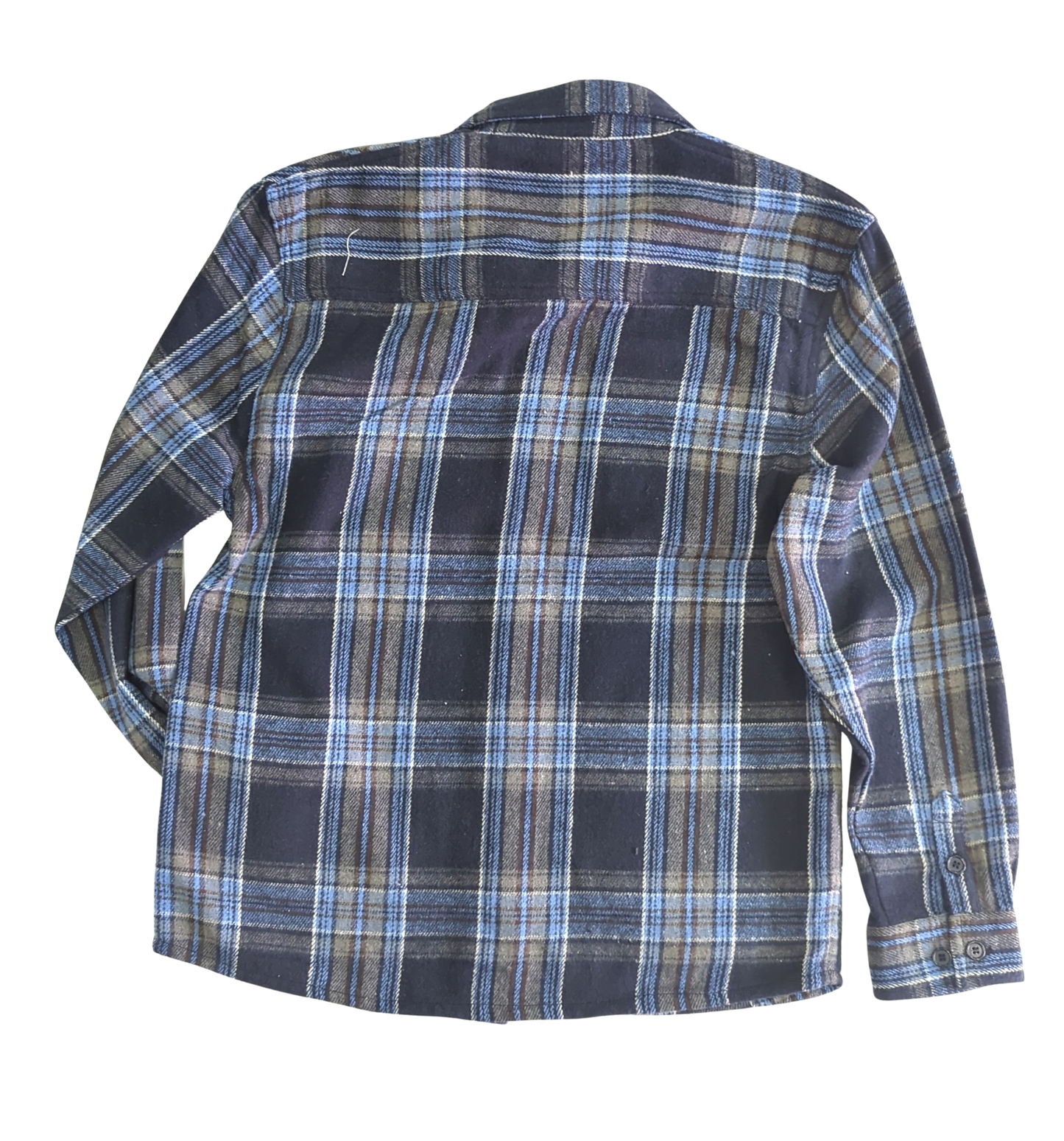 Shed Nine Flannel Long Sleeve Shirt (Bold Boxed SN Logo)