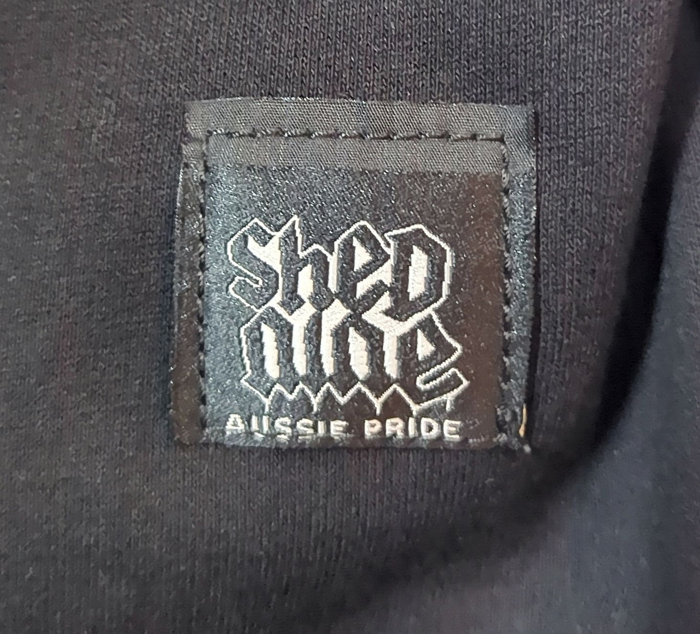 Psychedelic Black Shed Nine Super Thick Aussie Hand Made Tall Hoods