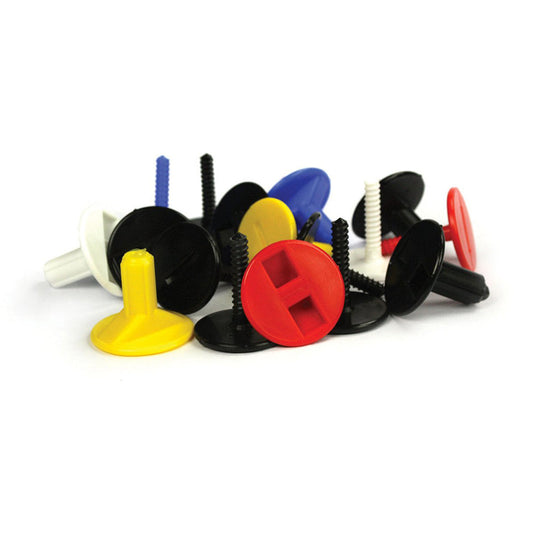 Balin Bodyboard Leash Plug, assorted coloured bodyboard plugs shown together