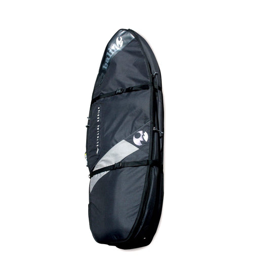 Balin Multi Bulky Kneeboard / Fish Cover 6'5", black cover exterior with compression straps