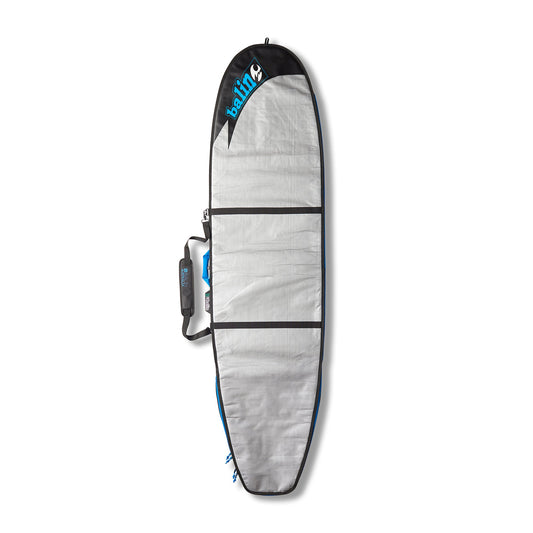 Balin UTE Longboard Cover, silver exterior with carry handle