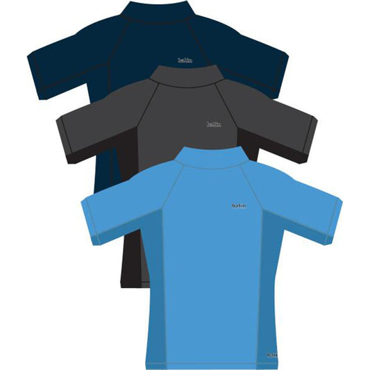 Balin Sandy Kids’ Rash Shirt, three front-view rash-shirt illustrations