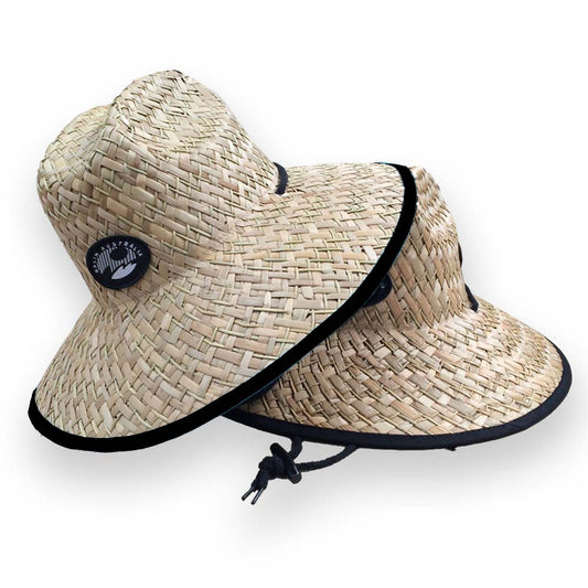 Balin Sunshine Straw Hat, two straw hats shown from angled views