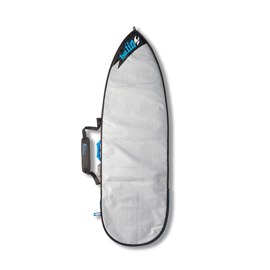 Balin Ute Bigboy / Funboard / Fish Cover, silver exterior with carry handle
