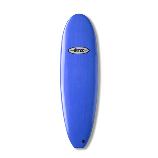 DMZ 6'6" Softboard, blue deck view