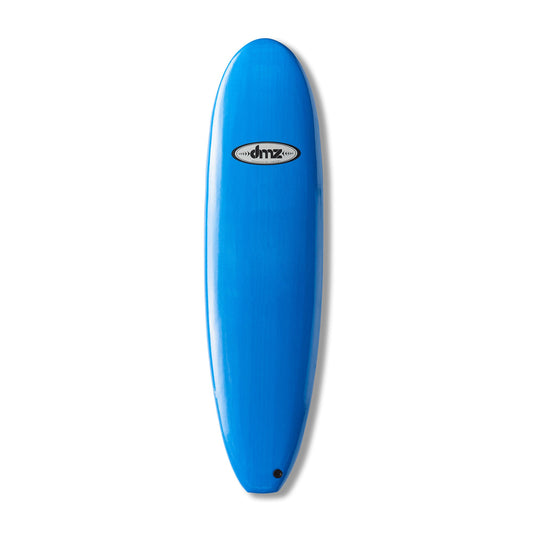 DMZ 7'0" Softboard, blue deck view