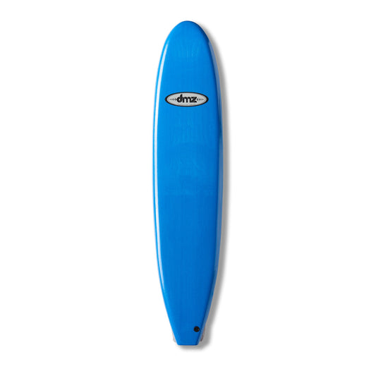 DMZ 8'0" Softboard, blue deck view