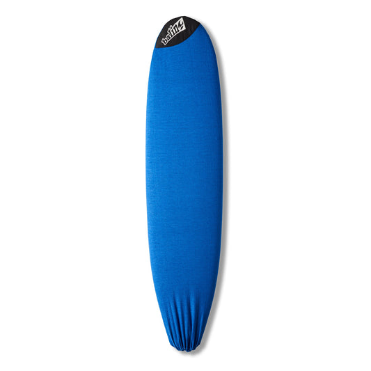 Balin Stretch Mini Mal / Longboard Cover, blue stretch cover with black nose panel