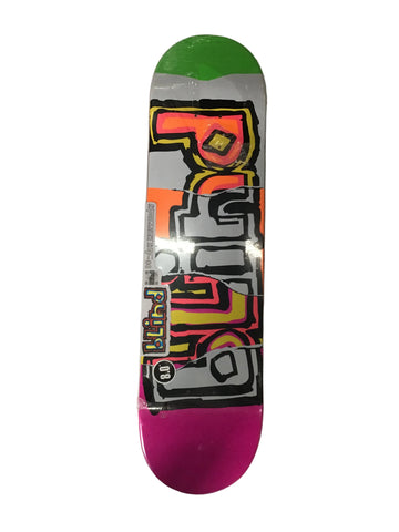 Blind OG Ripped HYB 8.0 Skateboard Deck – Multi Neon