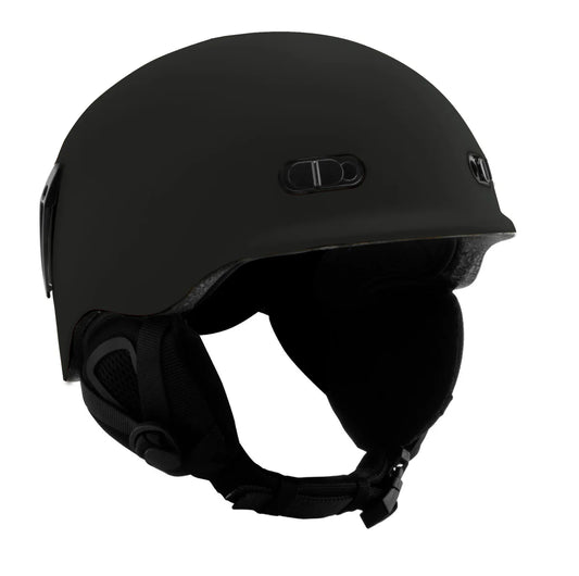 Carve Reverb Adult Ski and Snowboard Helmet in Black shed nine