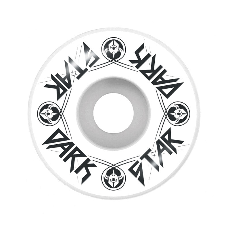 Darkstar Warrior Premium Youth 7.375 inch Complete Skateboard wheel detail shed nine