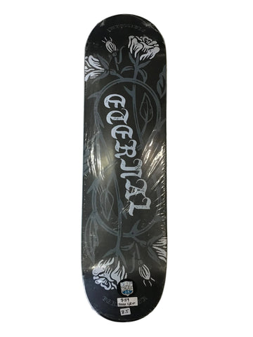 Eternal Impossible Perfection 8.5 Deep Concave Skateboard Deck – Black/White