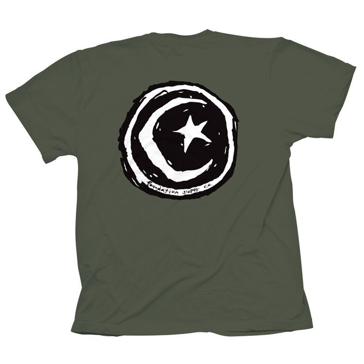Foundation Tee Star & Moon Forest