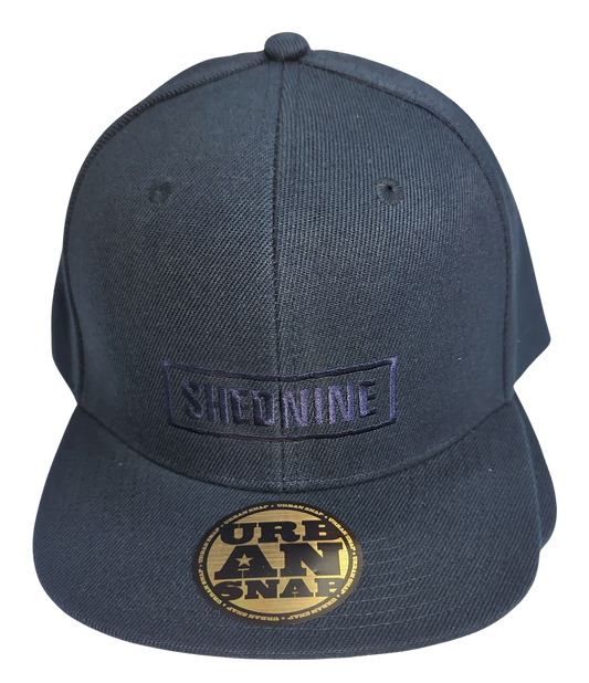 Shed Nine Navy Snap Back Cap - Shed Nine