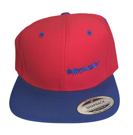Shed Nine Blue/Red Snap Back Cap - Shed Nine