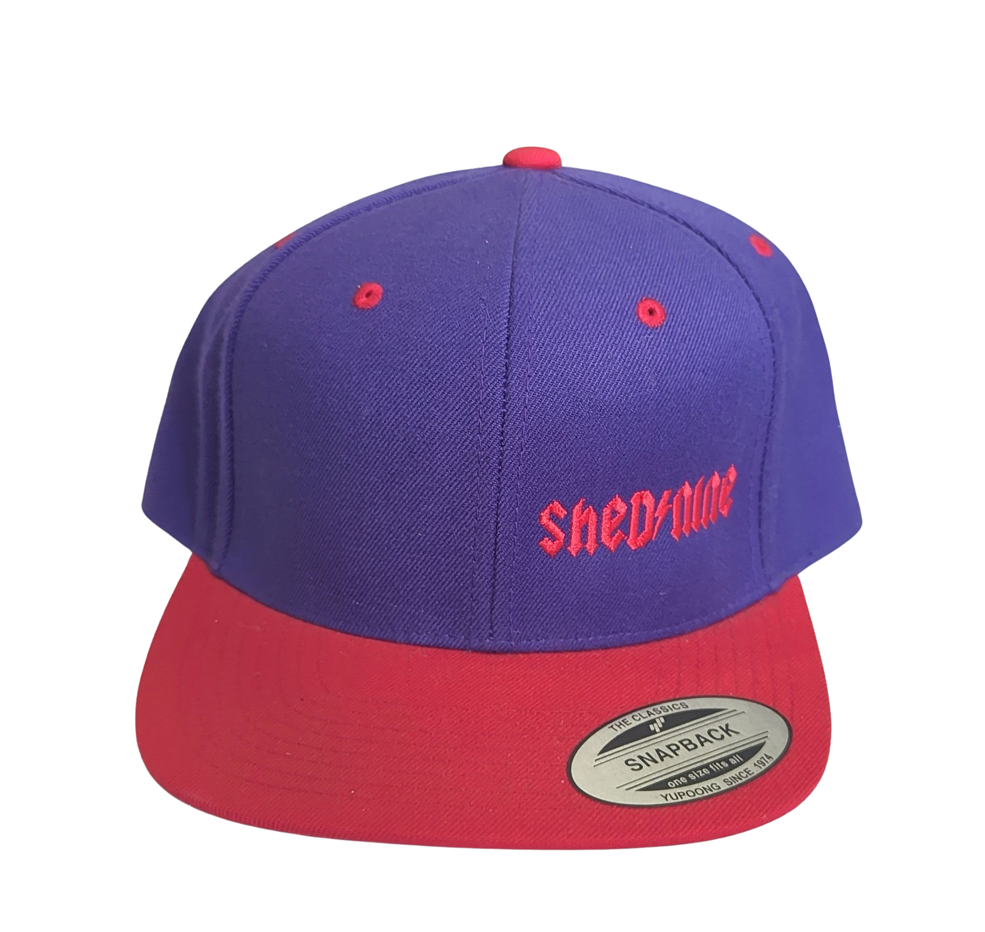 Shed Nine Red/Purple Snap Back - Shed Nine