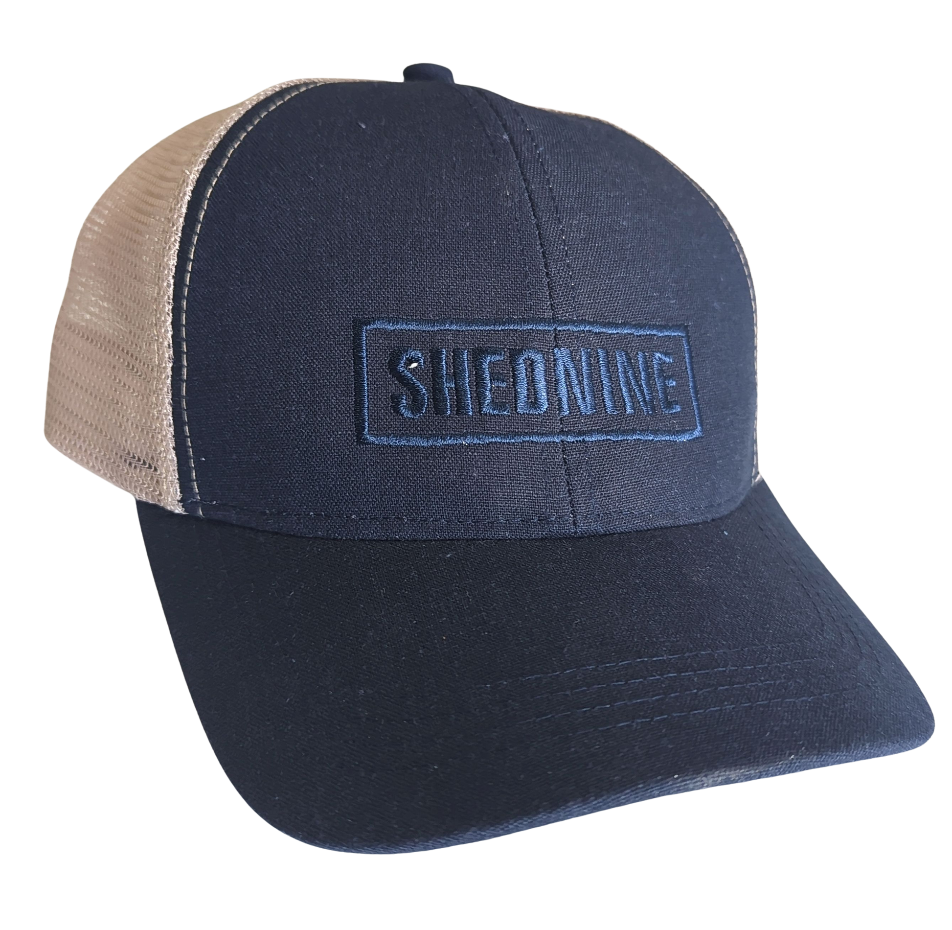 Shed Nine Navy/Cream Snap Back Cap - Shed Nine