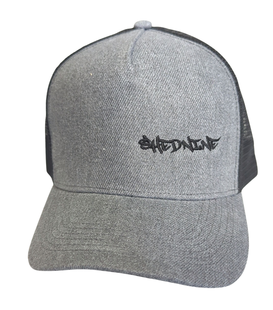 Shed Nine Grey Snap Back Cap - Shed Nine