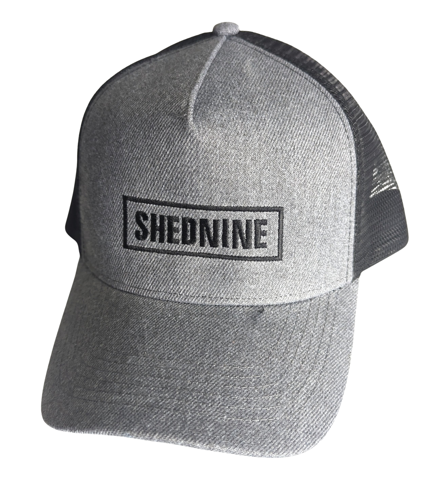 Shed Nine Grey Snap Back Cap - Shed Nine