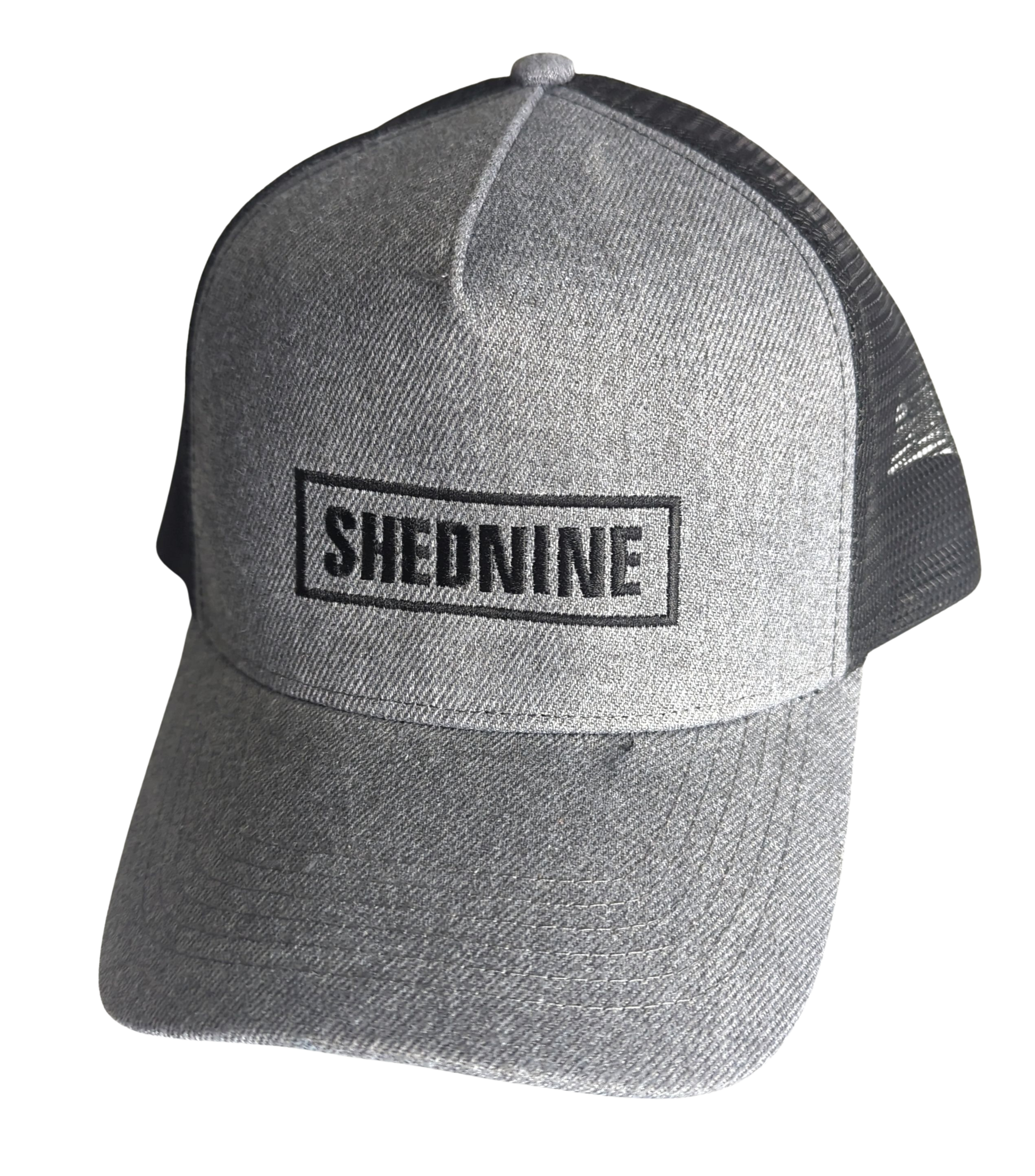 Shed Nine Grey Snap Back Cap - Shed Nine