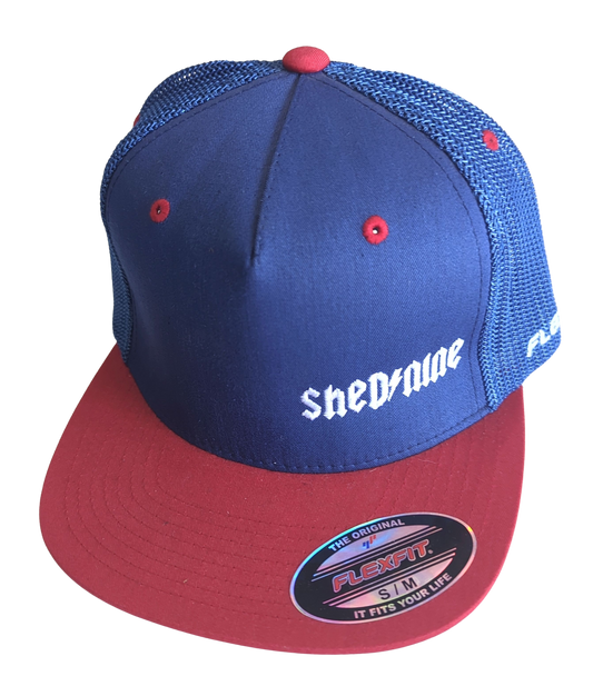 Shed Nine Blue/Red Snap Back Cap - Shed Nine