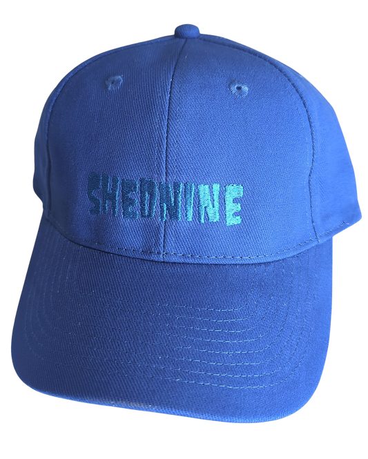 Shed Nine Blue Buckle Back Cap - Shed Nine