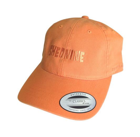 Shed Nine Orange Buckle Cap - Shed Nine