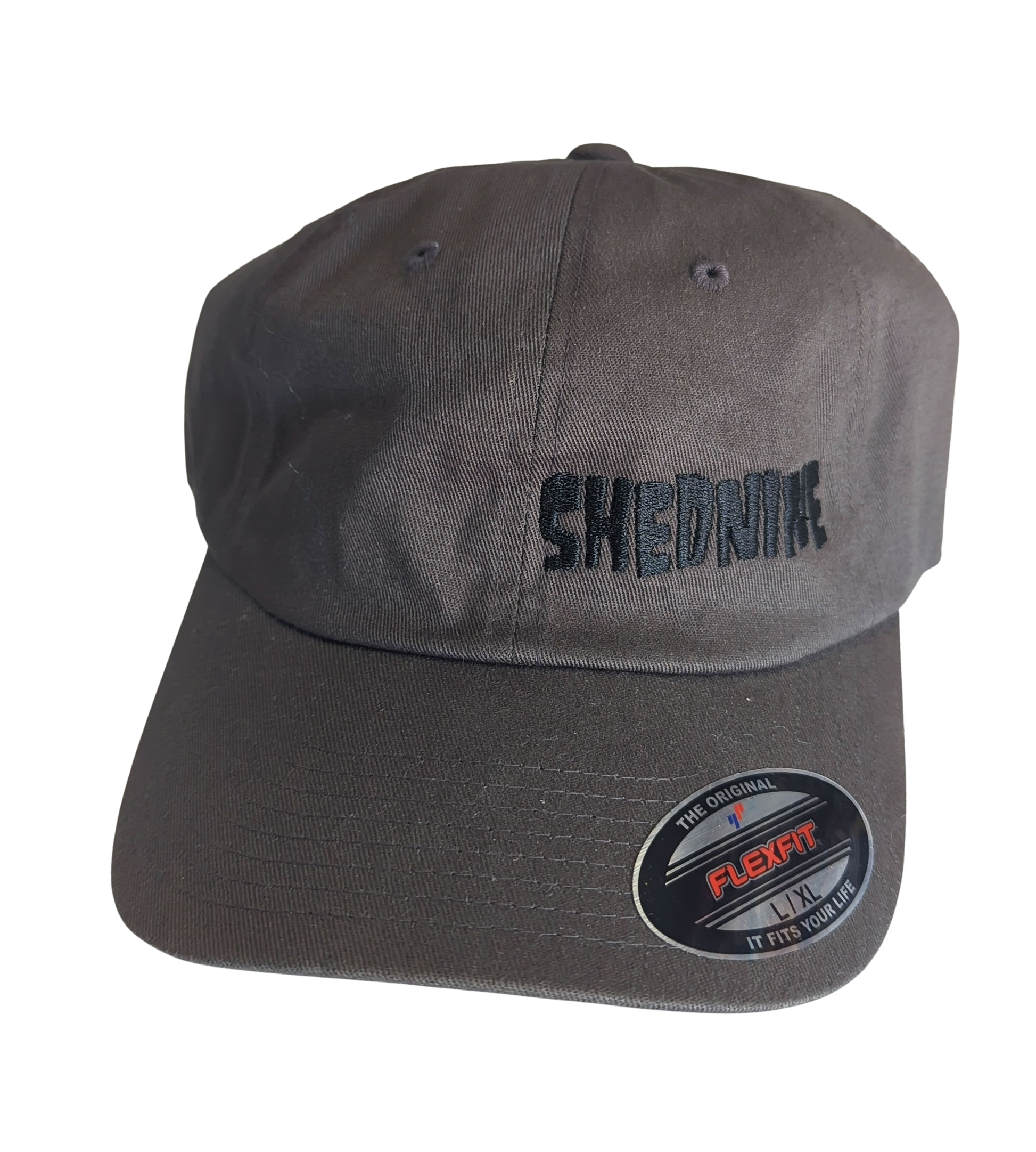 Shed Nine Olive Flexfit Cap - Shed Nine