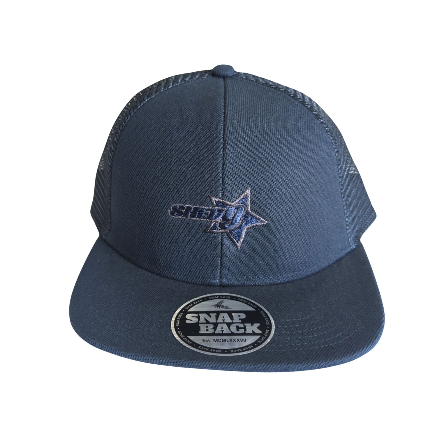 Shed Nine Navy Snap Back Cap (Star Logo) - Shed Nine