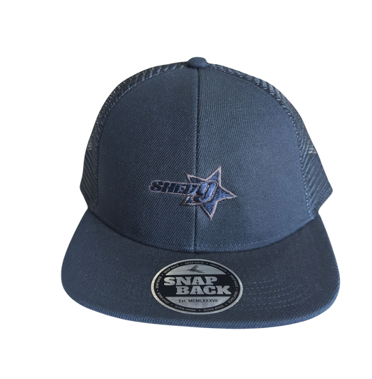 Shed Nine Navy Snap Back Cap (Star Logo) - Shed Nine