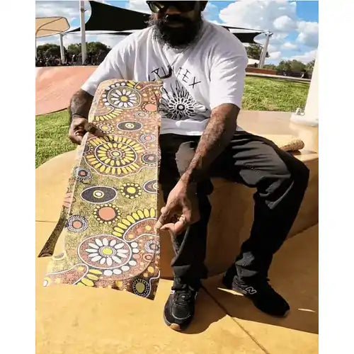 Fruity Griptape (9x33) Spinifex Skateboards | Shantara Conway
