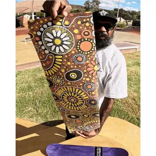 Fruity Griptape (9x33) Spinifex Skateboards | Shantara Conway