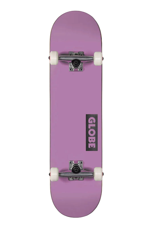 Globe Goodstock 7.75 inch Complete Skateboard in Desert Dusk bottom view shed nine