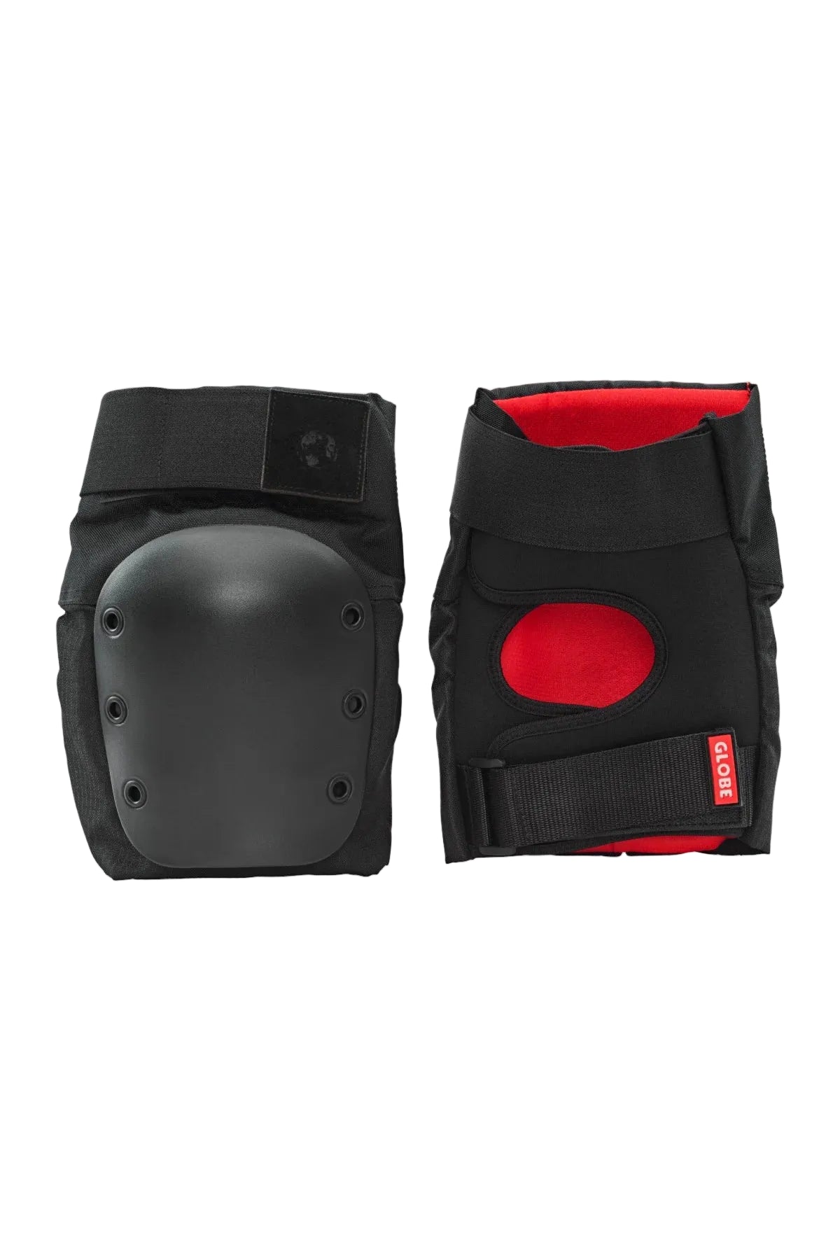 Pad detail of Globe Goodstock Pad Set in matte black shed nine