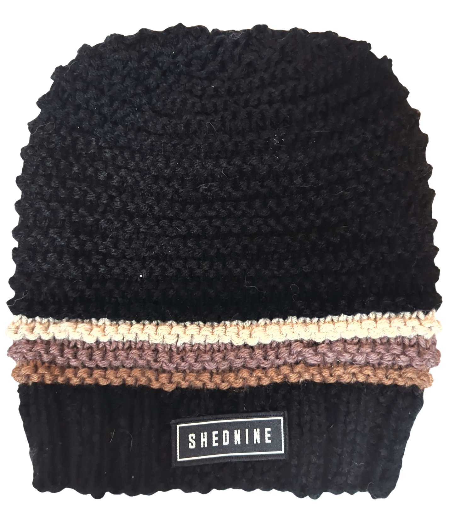 Brown/Earth Aussie Handmade Knitted Beanie
