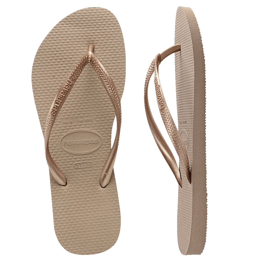 Havaianas Slim Metallic Rose Gold – product photo
