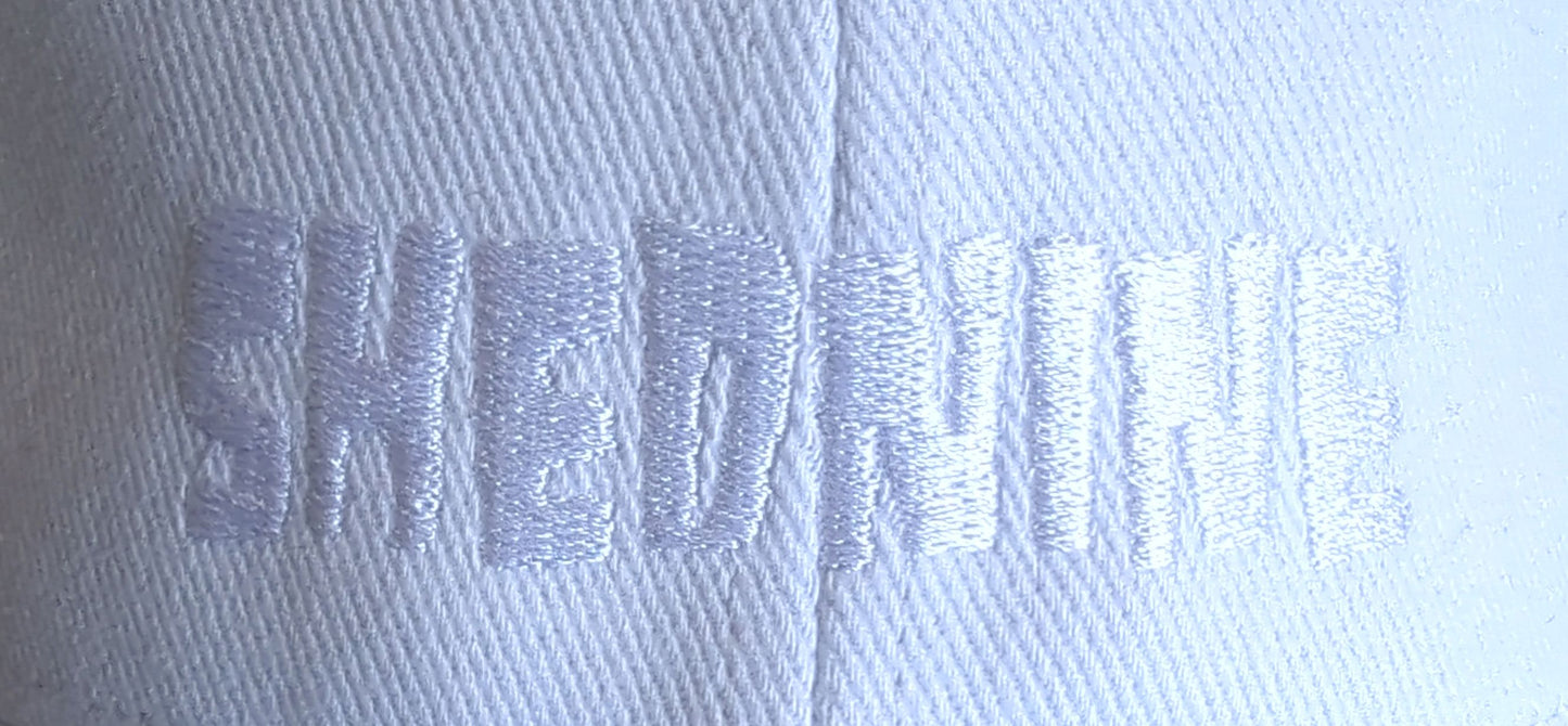 Shed Nine White Buckle Cap - Shed Nine