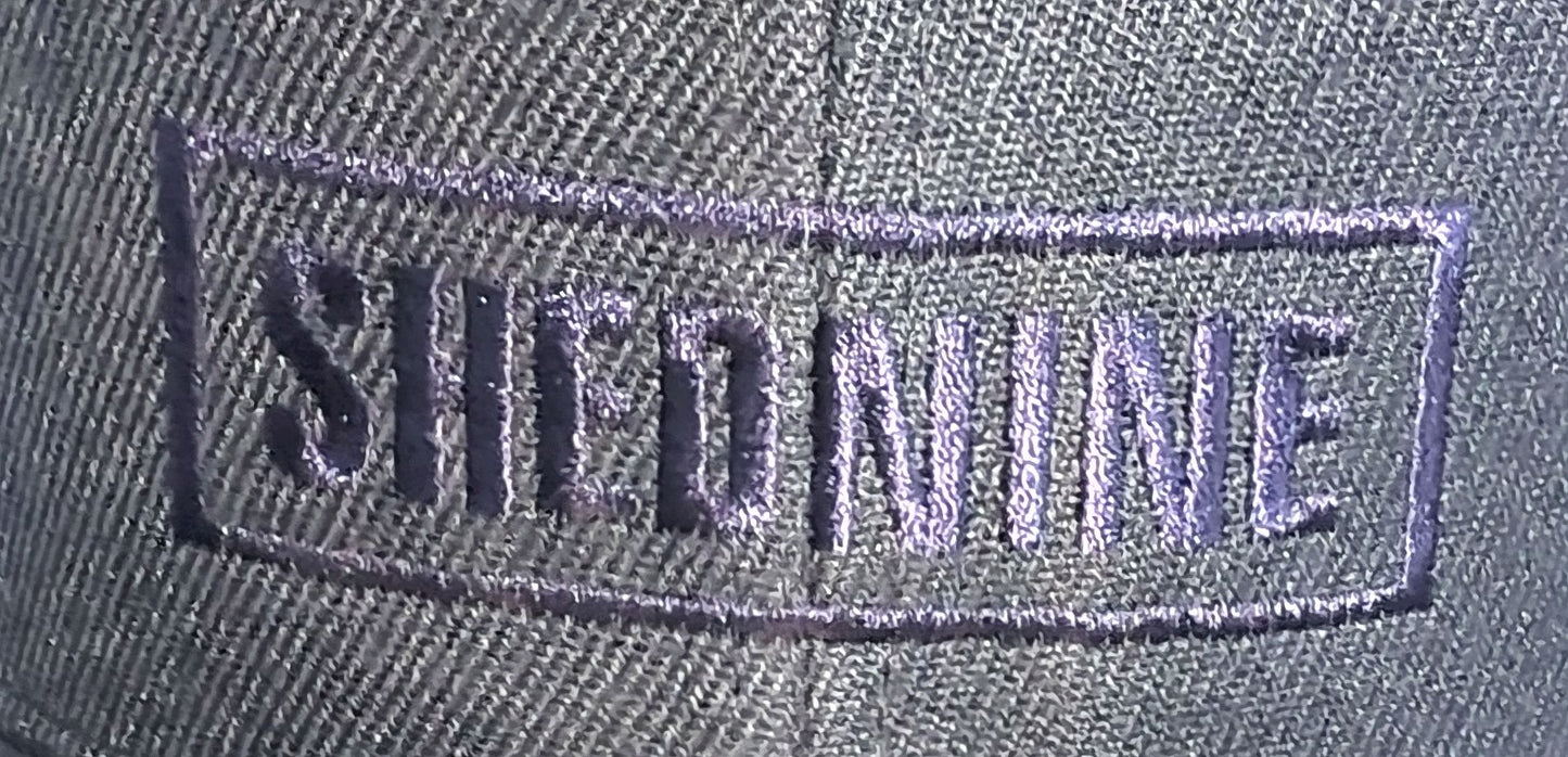 Shed Nine Navy Snap Back Cap - Shed Nine