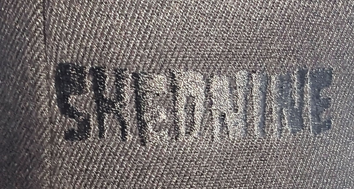 Shed Nine Black Snap Back Cap (Bold Logo) - Shed Nine