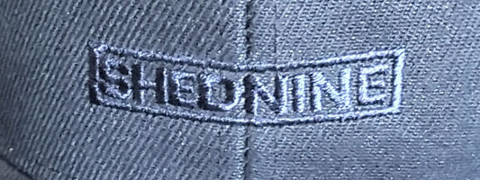 Shed Nine Navy Mesh Snap Back Cap - Shed Nine
