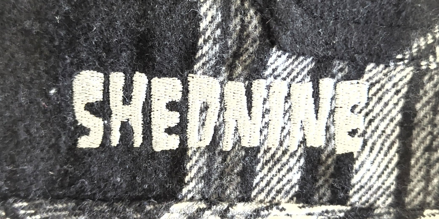 Shed Nine Flannel Long Sleeve Shirt (Bold SN Logo)