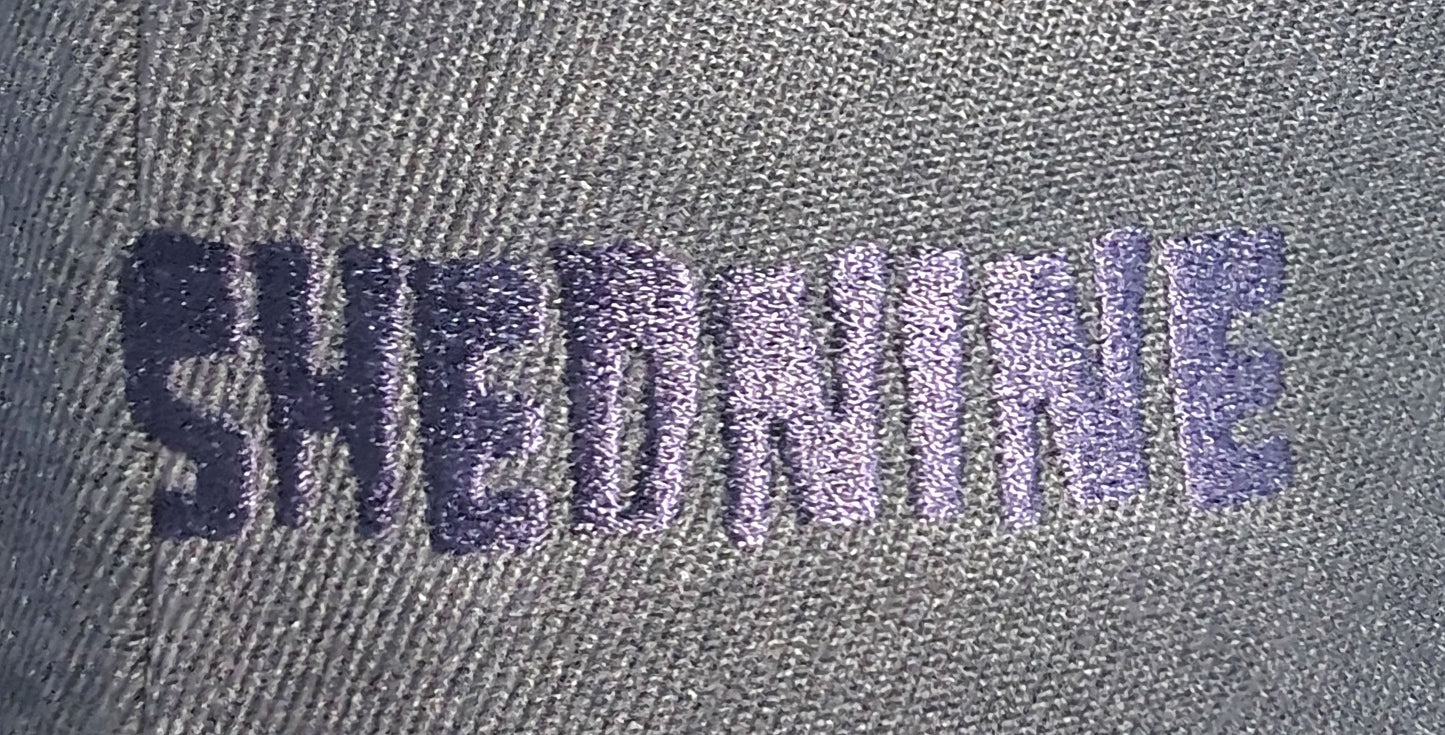 Shed Nine Navy Snap Back Cap - Shed Nine