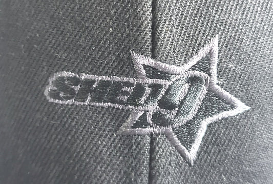 Shed Nine Black Mesh Snap Back Cap (Star Logo) - Shed Nine