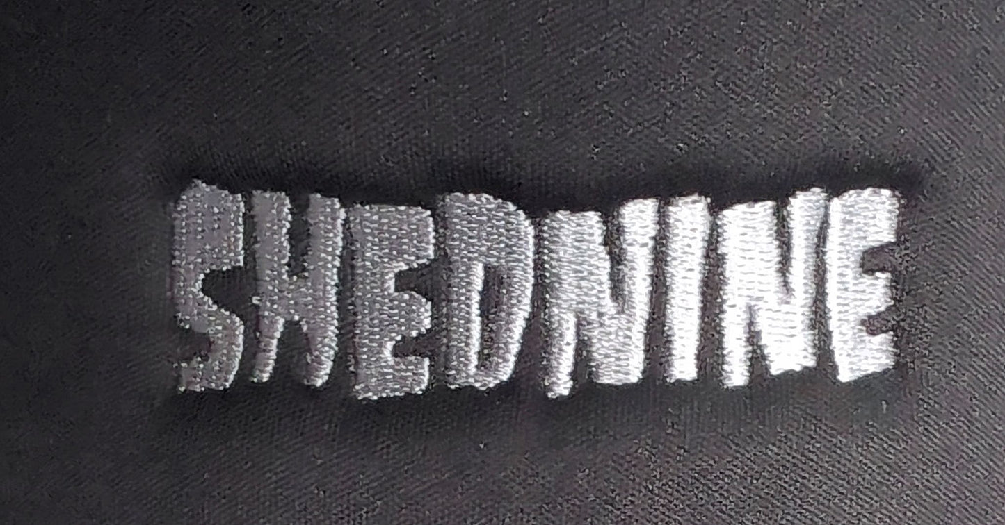 Shed Nine Black Snap Cap - Shed Nine