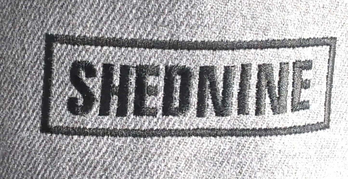 Shed Nine Grey Snap Back Cap - Shed Nine