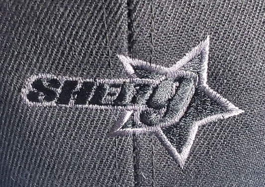 Shed Nine Black/Blue Snap Back Cap - Shed Nine
