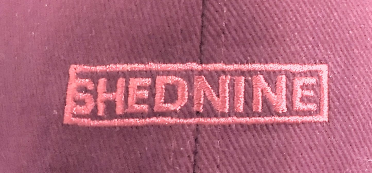 Shed Nine Maroon Buckle Back - Shed Nine