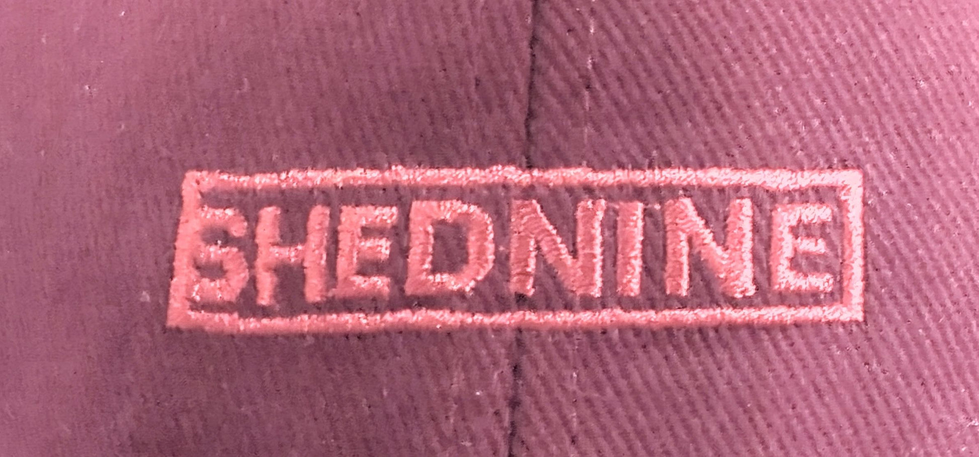 Shed Nine Maroon Buckle Back - Shed Nine